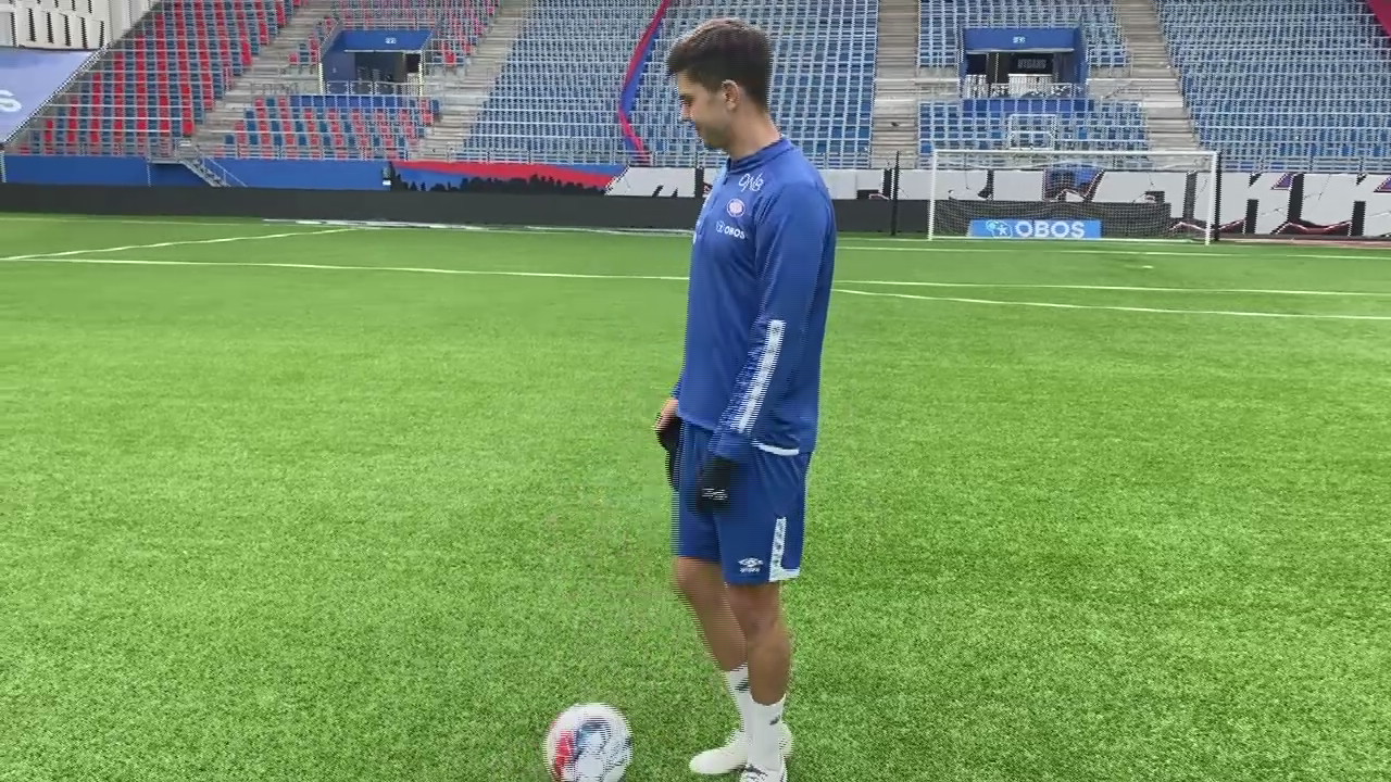 - Det handler om å få den ballen i mål